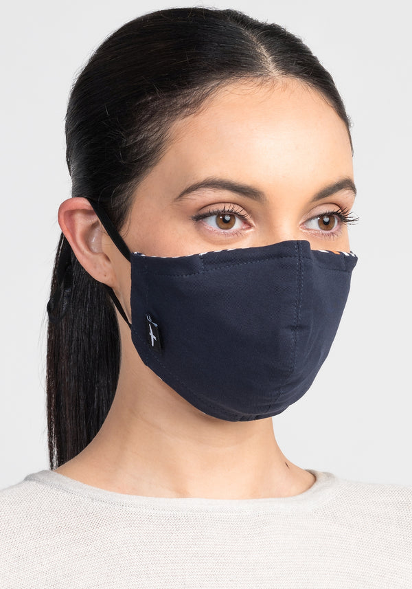 Adjustable Helix Face Mask: Organic Cotton with HELIX.iso™ Wool Filter ...